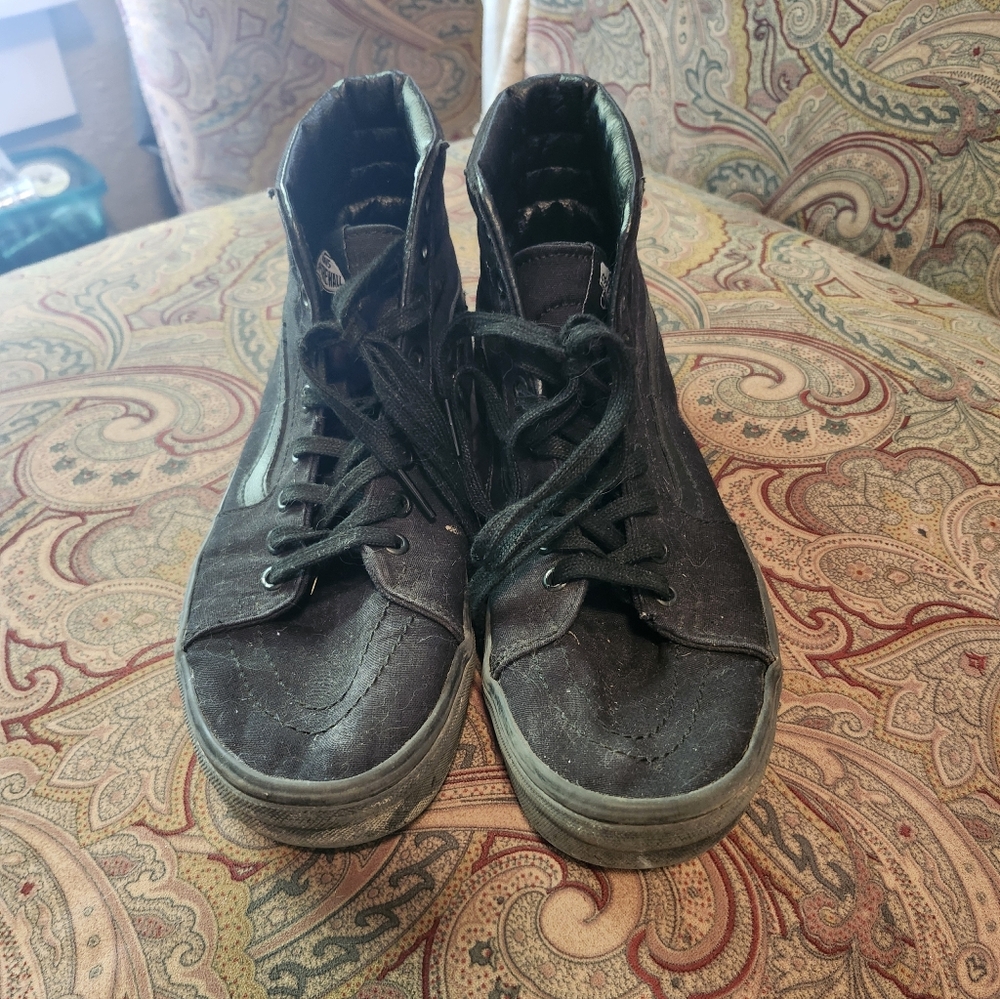 Vans Black High-Top Sneakers